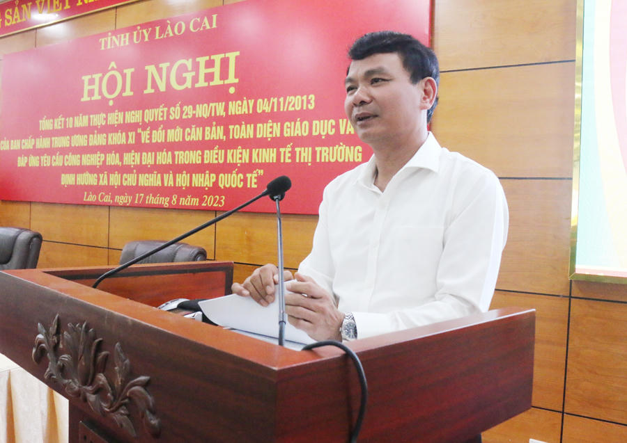 Lào Cai: Tiếp tục đổi mới, nâng cao chất lượng dạy và học