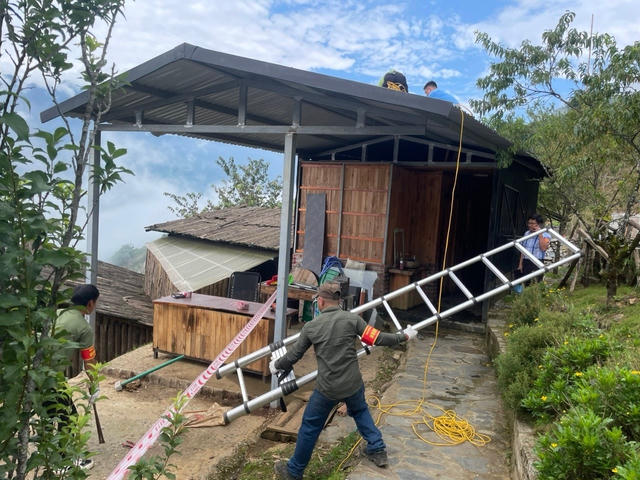 Sa Pa cưỡng chế tháo dỡ công trình sai phạm tại điểm check in Best View