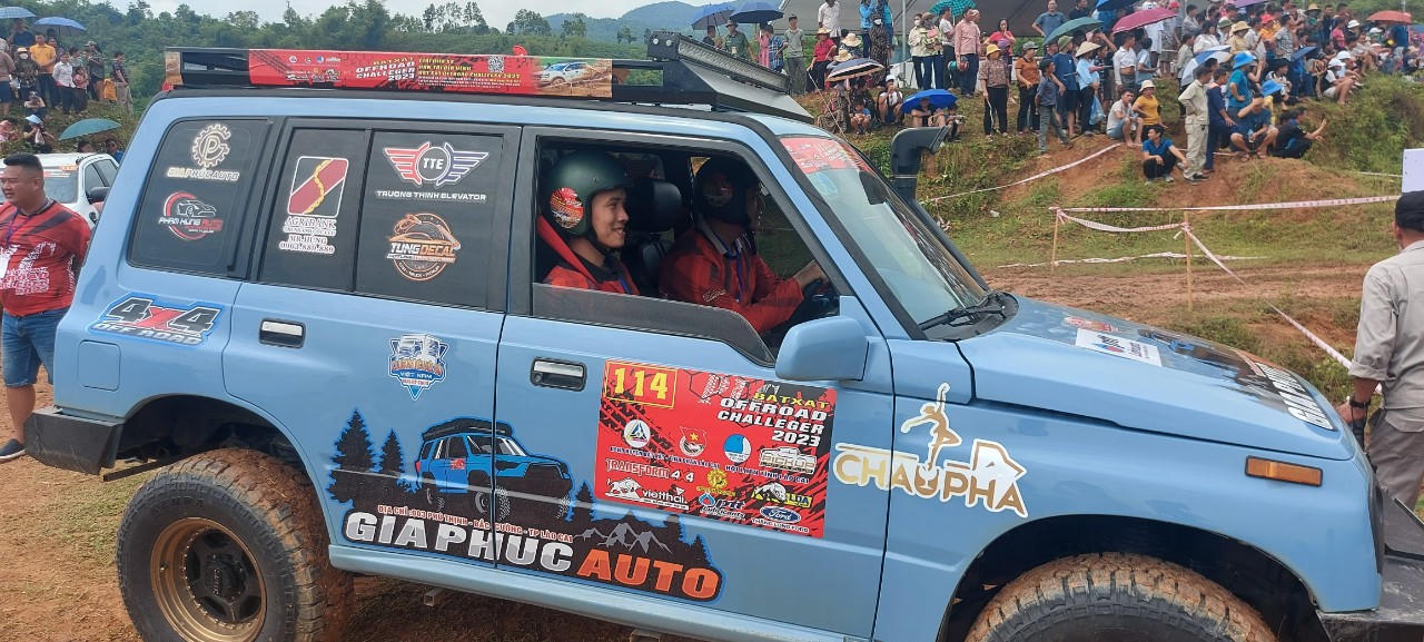 Khai mạc giải Đua xe bán tải địa hình 'Bat Xat Offroad Challenger 2023'