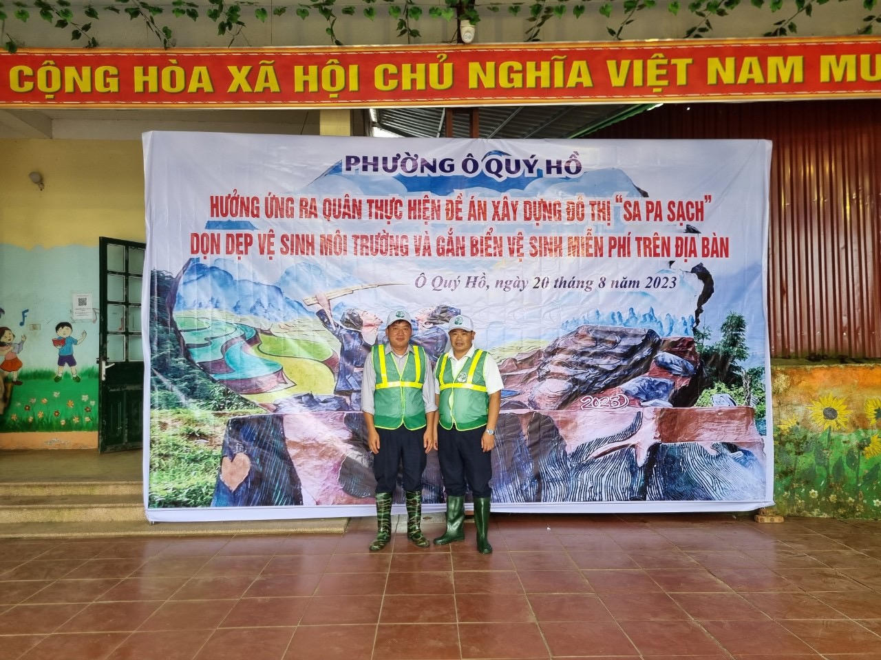 Phường Ô Quý Hồ ra quân thực hiện đề án xây dựng đô thị “Sa Pa Sạch”