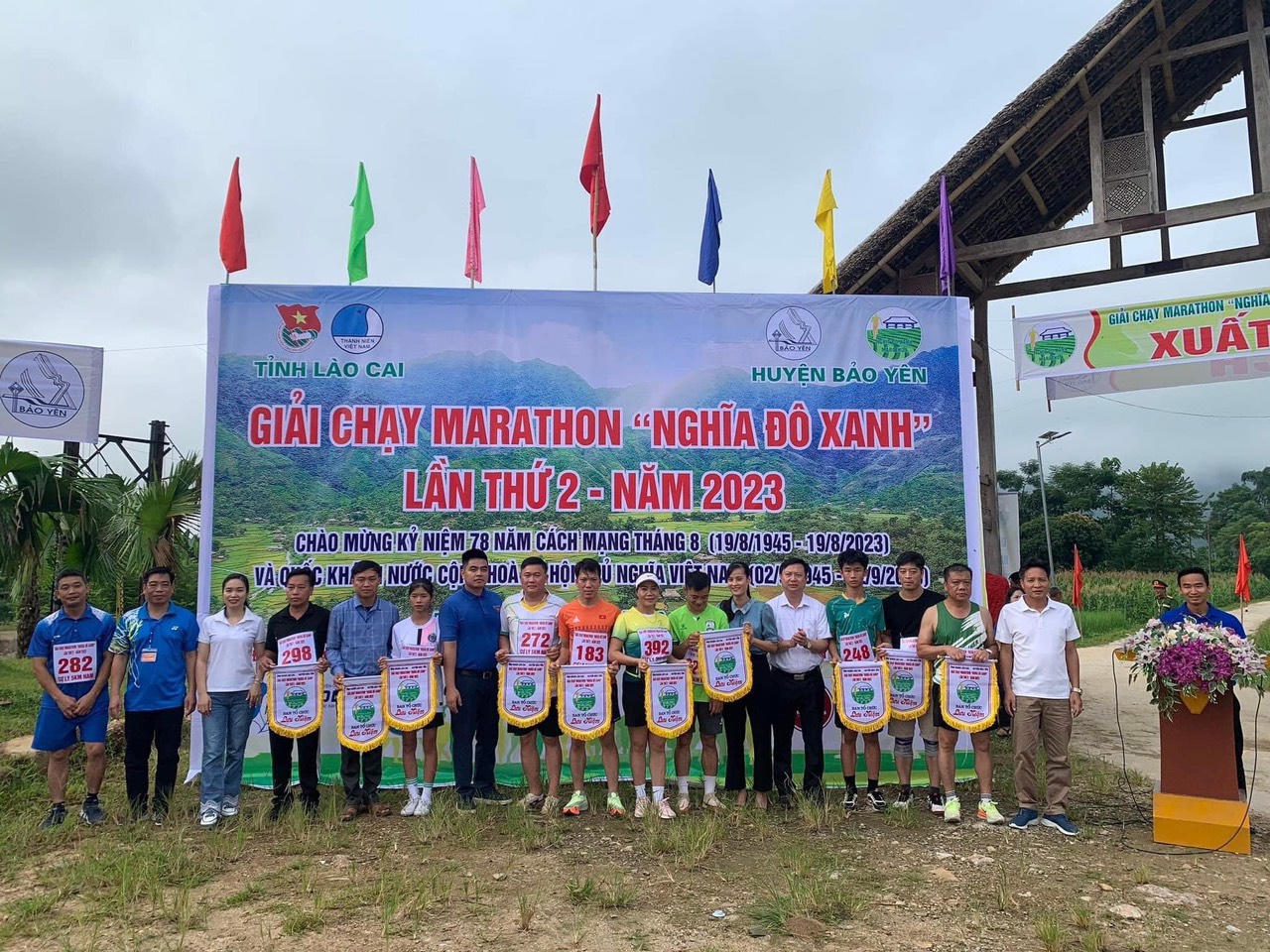 Bảo Yên (Lào Cai) khai mạc giải chạy marathon 'Nghĩa Đô xanh' 2023