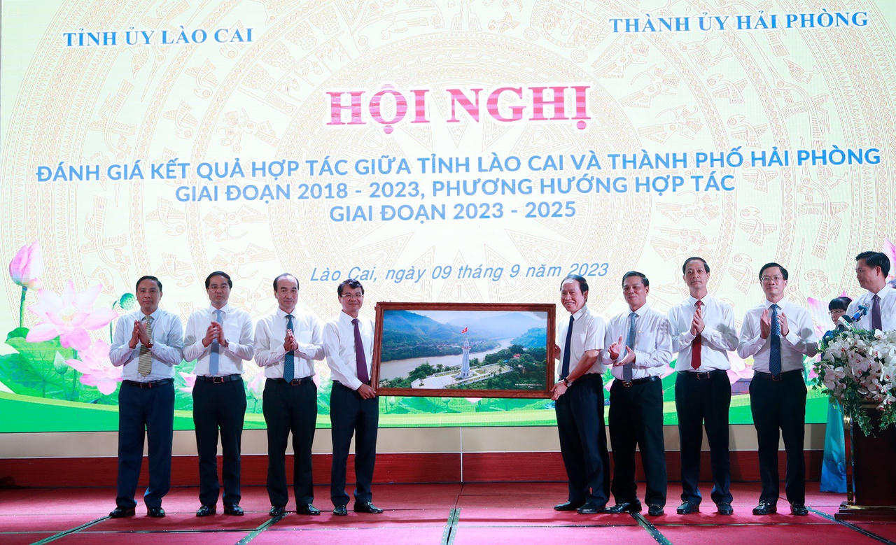Lào Cai thúc đẩy, nâng cao hiệu quả hợp tác với thành phố Hải Phòng