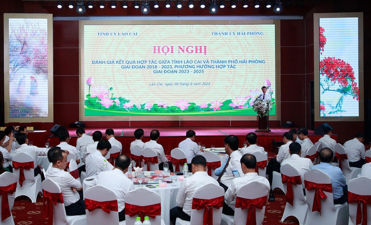 Lào Cai thúc đẩy, nâng cao hiệu quả hợp tác với thành phố Hải Phòng