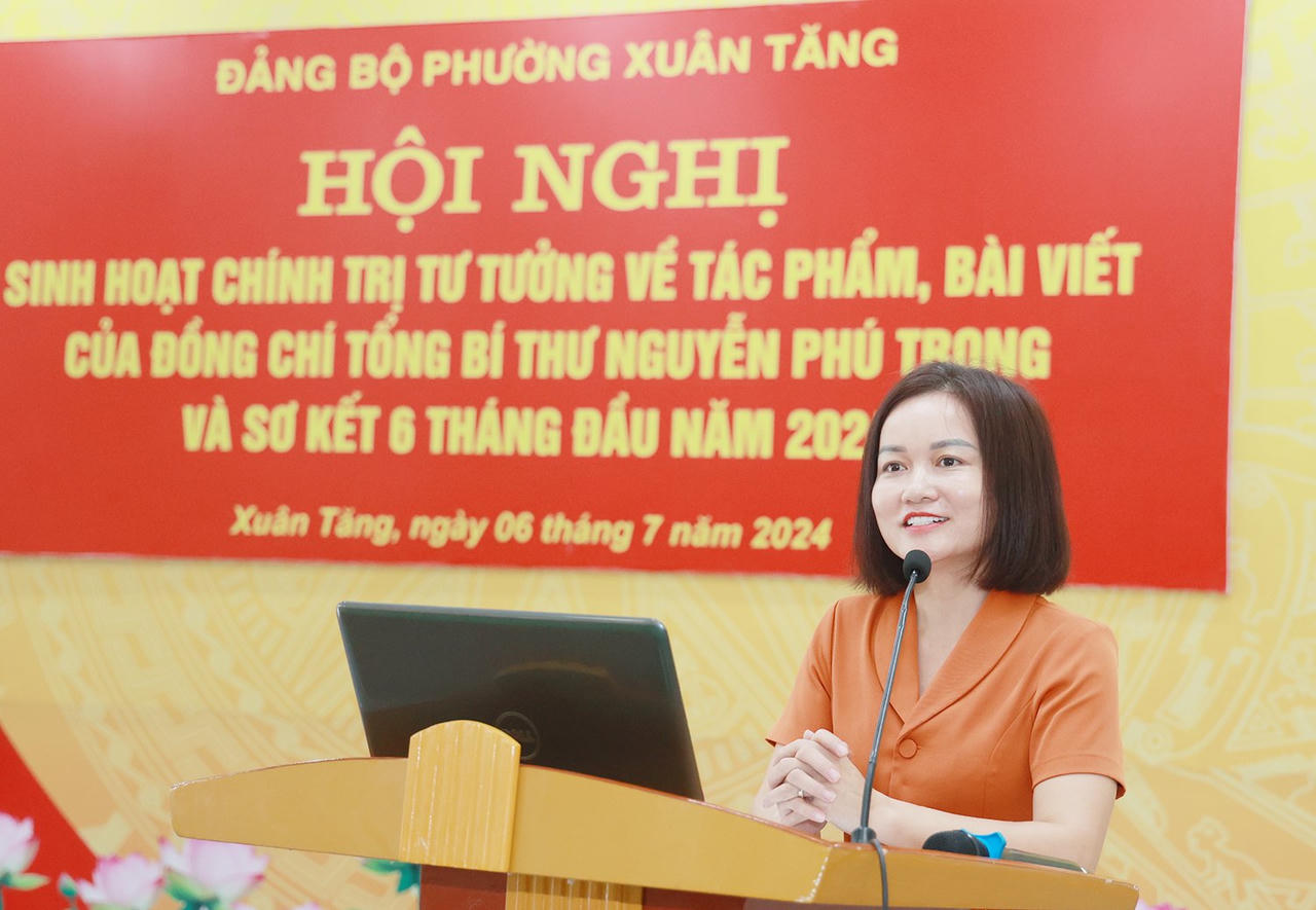 Hơn 200 đại biểu dự sinh hoạt chính trị tư tưởng về các tác phẩm của Tổng Bí thư Nguyễn Phú Trọng