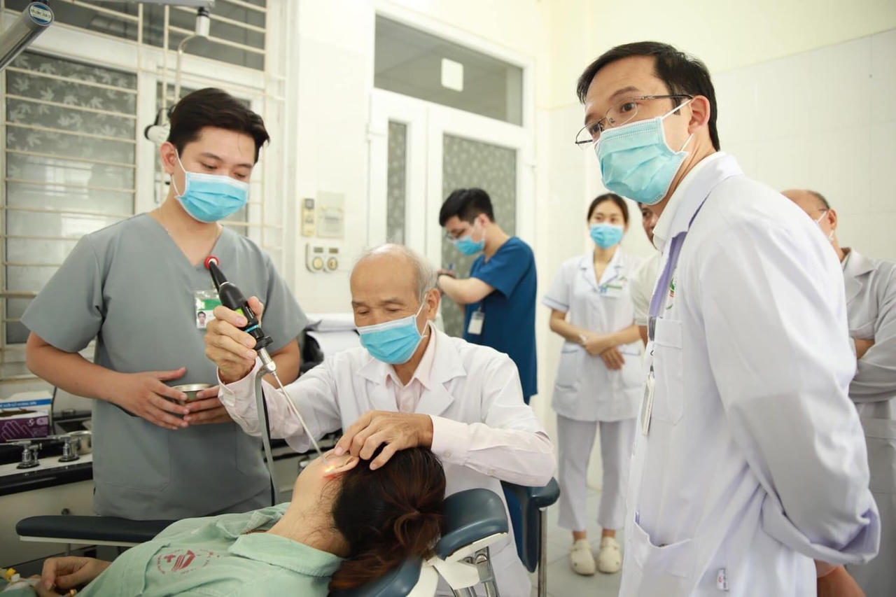 Bệnh viện Đa khoa tỉnh Lào Cai phát triển kỹ thuật chuyên ngành tai - thính học