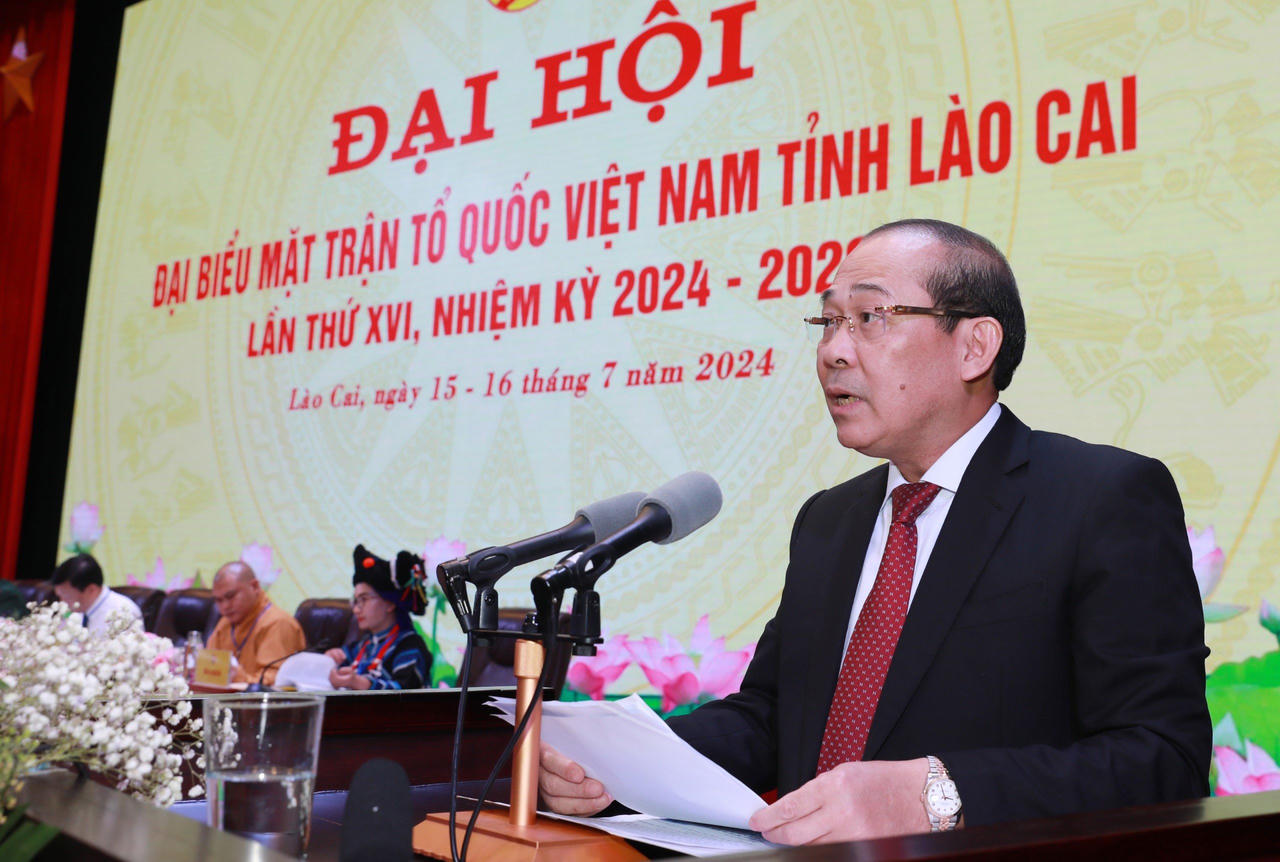 Đại hội MTTQ Việt Nam tỉnh Lào Cai lần thứ XVI: 'Đoàn kết - Dân chủ - Sáng tạo - Phát triển'