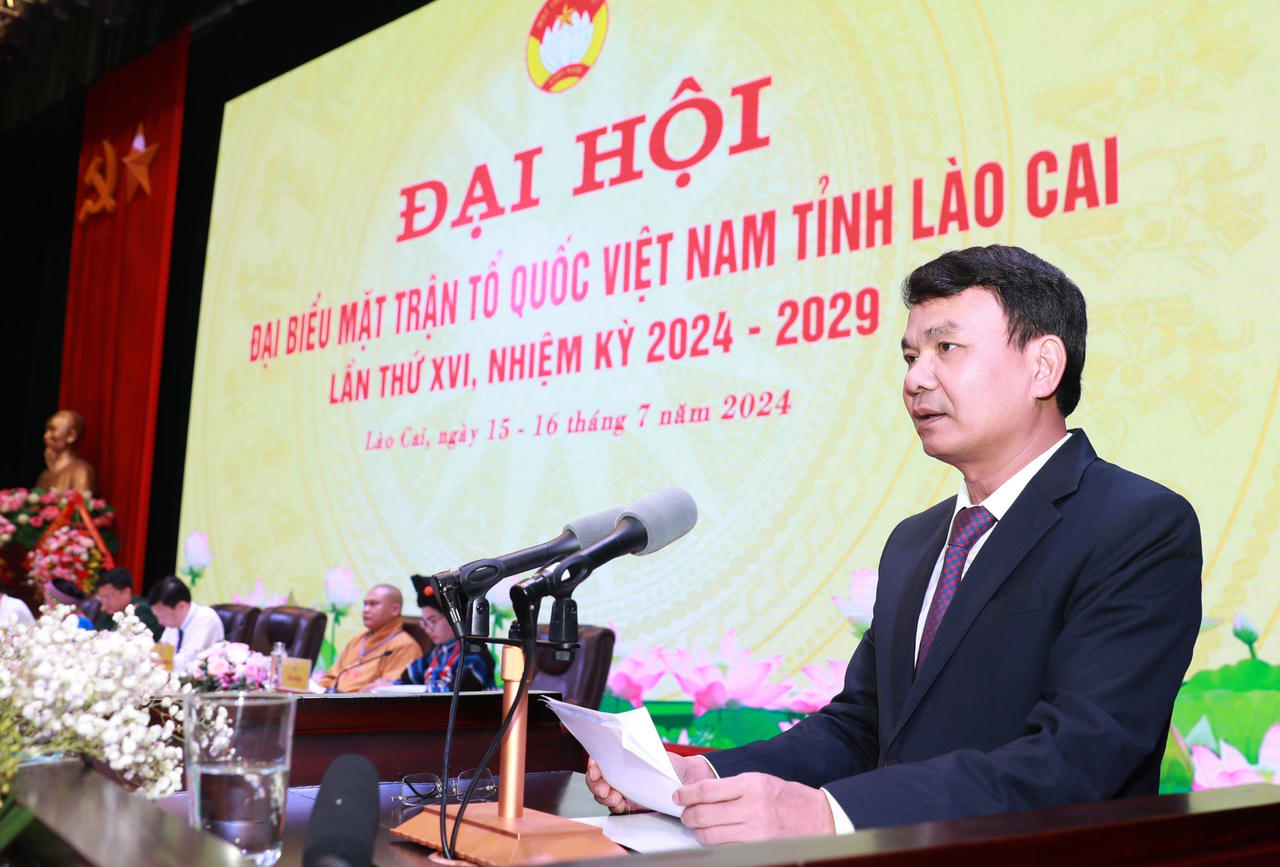 Đại hội MTTQ Việt Nam tỉnh Lào Cai lần thứ XVI: 'Đoàn kết - Dân chủ - Sáng tạo - Phát triển'
