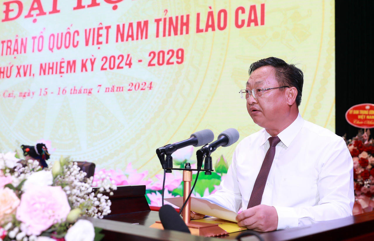 Đại hội MTTQ Việt Nam tỉnh Lào Cai lần thứ XVI: 'Đoàn kết - Dân chủ - Sáng tạo - Phát triển'