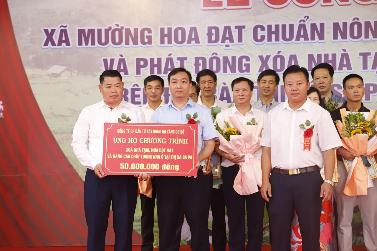 Xã đầu tiên của tỉnh Lào Cai đạt chuẩn nông thôn mới giai đoạn 2021-2025