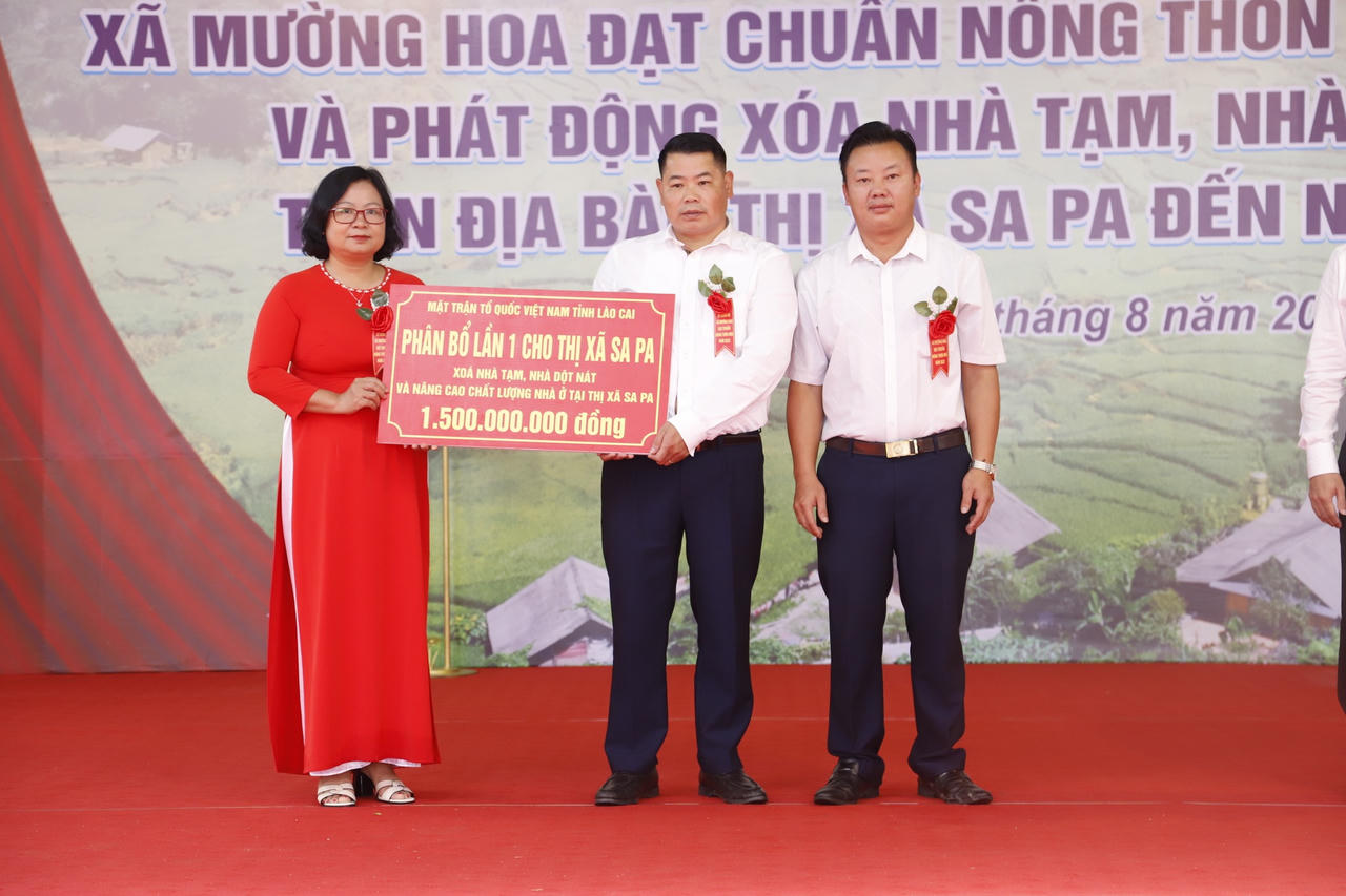 Xã đầu tiên của tỉnh Lào Cai đạt chuẩn nông thôn mới giai đoạn 2021-2025