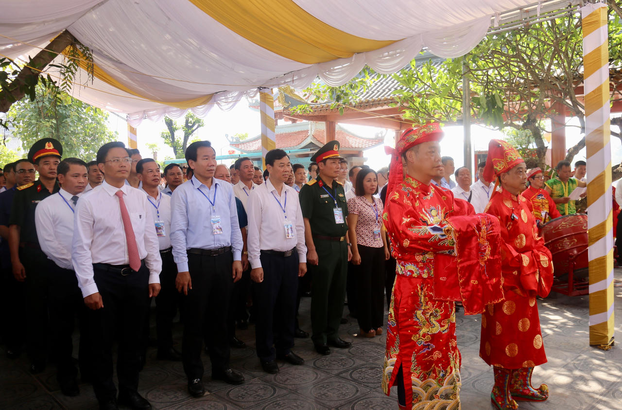 Khai mạc lễ hội đền Bảo Hà năm 2024