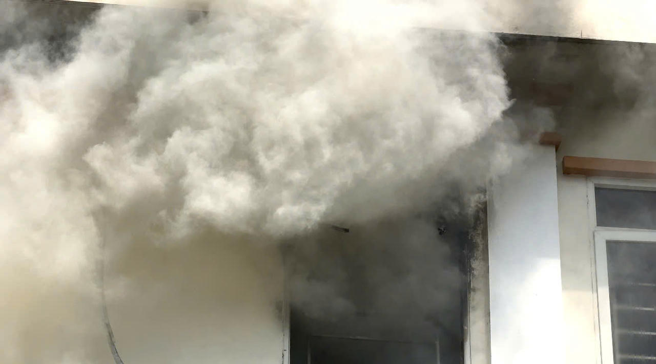 Cháy trụ sở UBND xã Quang Kim (Lào Cai)