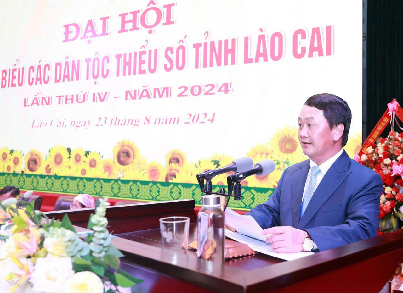 Hơn 250 đại biểu tham dự Đại hội đại biểu các dân tộc thiểu số Lào Cai lần thứ IV