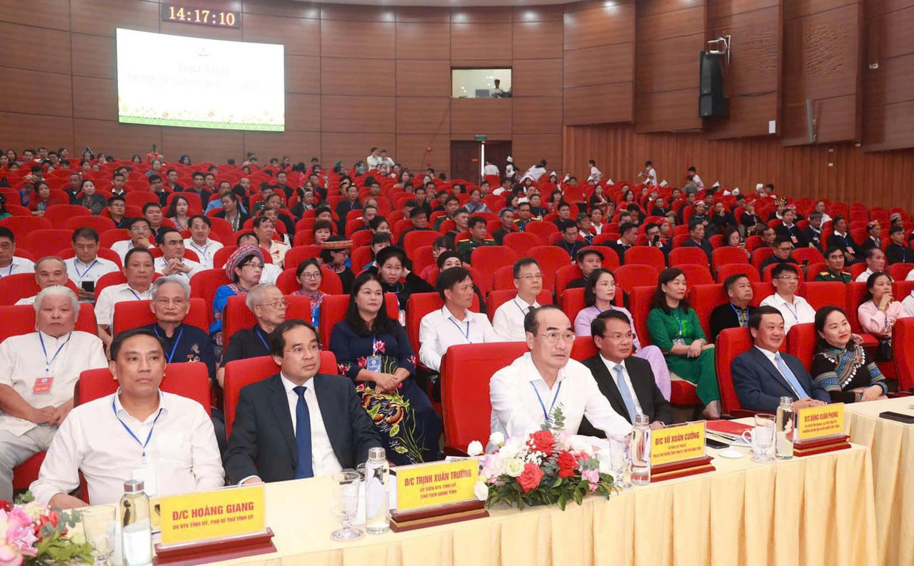 Hơn 250 đại biểu tham dự Đại hội đại biểu các dân tộc thiểu số Lào Cai lần thứ IV