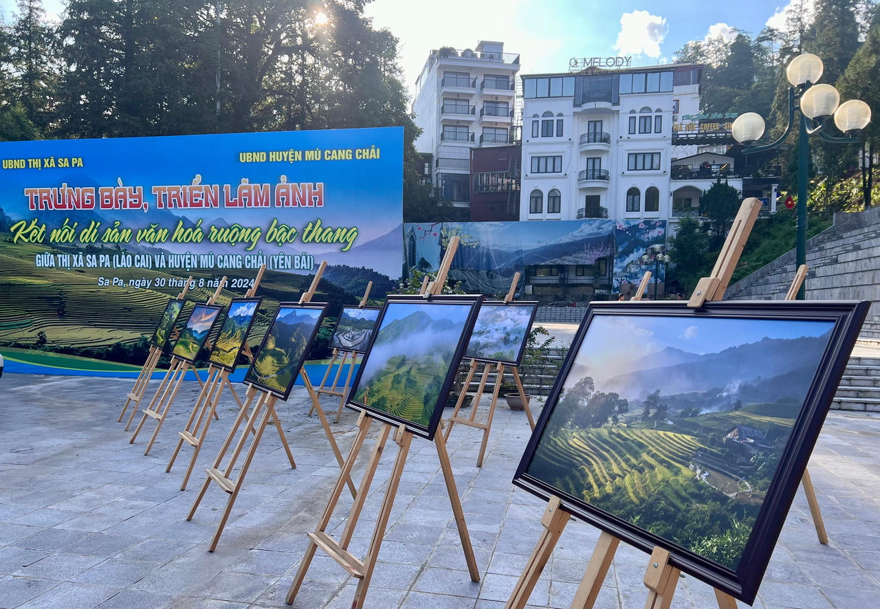 Triển lãm ảnh Kết nối Di sản văn hóa ruộng bậc thang tại Sa Pa