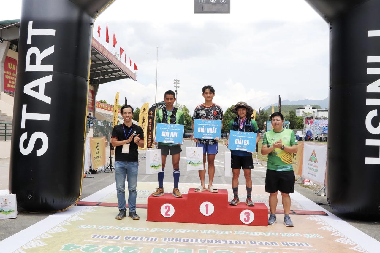 Gần 600 vận động viên tham gia giải chạy quốc tế KOMOMO ở Lai Châu