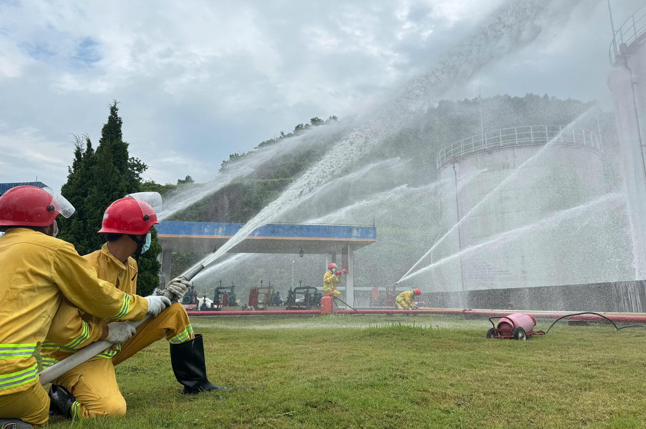 Diễn tập phương án chữa cháy và cứu nạn, cứu hộ tại Lào Cai