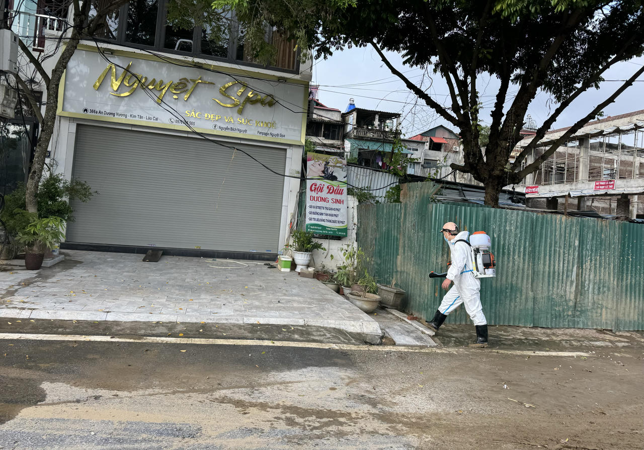 Thành phố Lào Cai sau 2 ngày lũ rút 