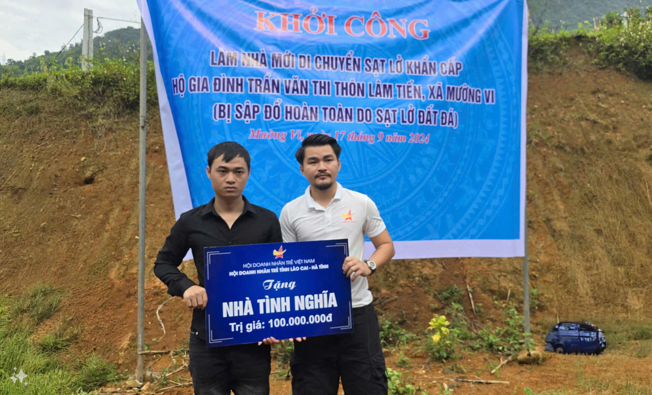 Doanh nhân trẻ hỗ trợ đồng bào thiệt hại do mưa lũ tại Bát Xát