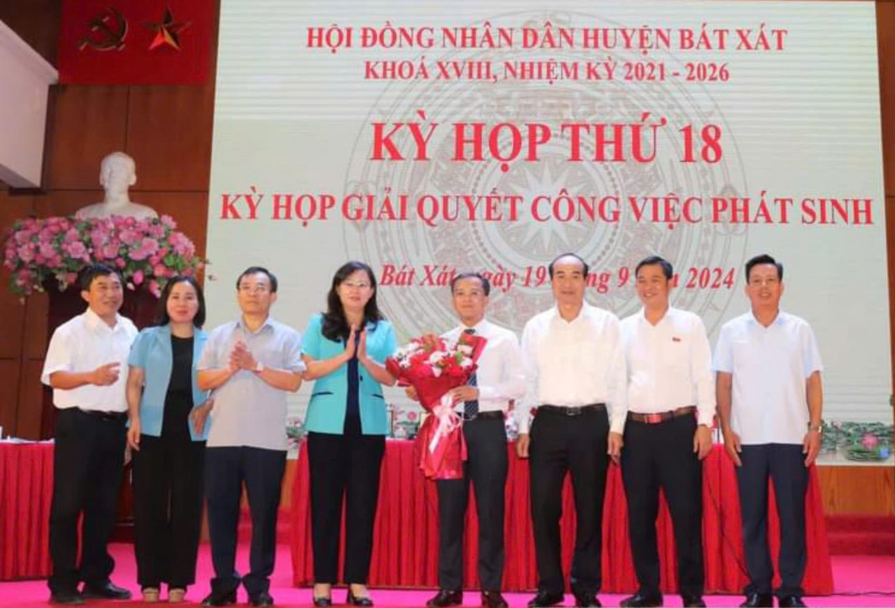 Bát Xát có tân Chủ tịch UBND huyện