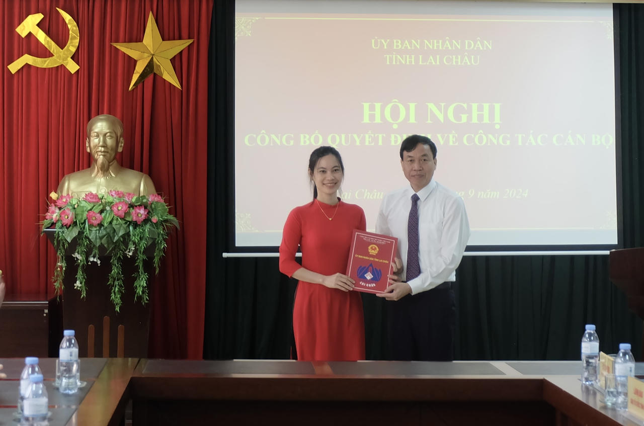 Lai Châu có tân Phó Giám đốc Sở Tư pháp