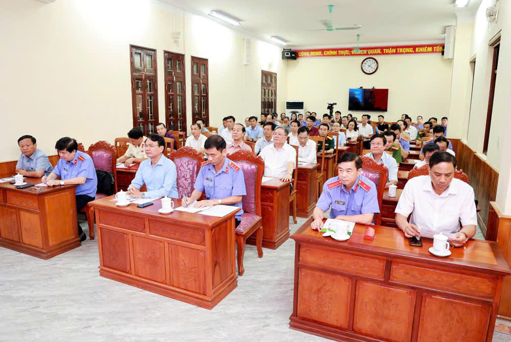 Ông Nguyễn Minh Tiến làm Viện trưởng Viện Kiểm sát nhân dân tỉnh Lào Cai