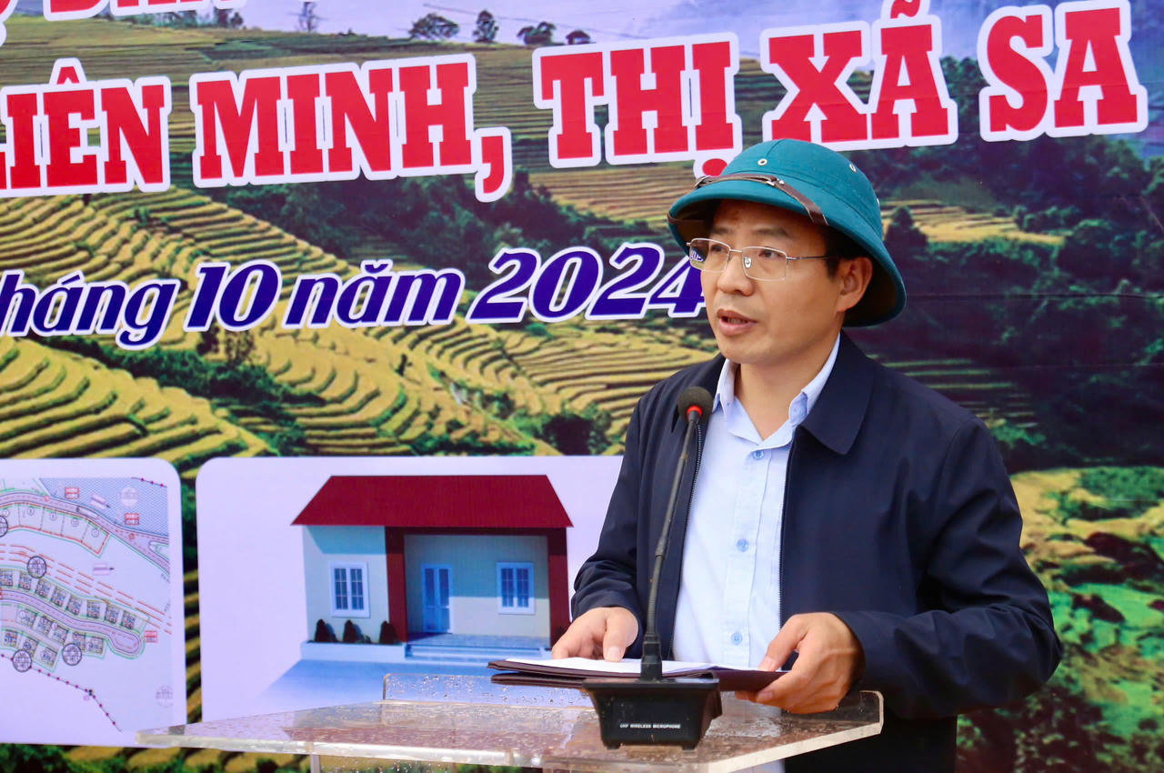 Khởi công xây dựng nhà ở cho 28 hộ dân xã Liên Minh (Sa Pa)