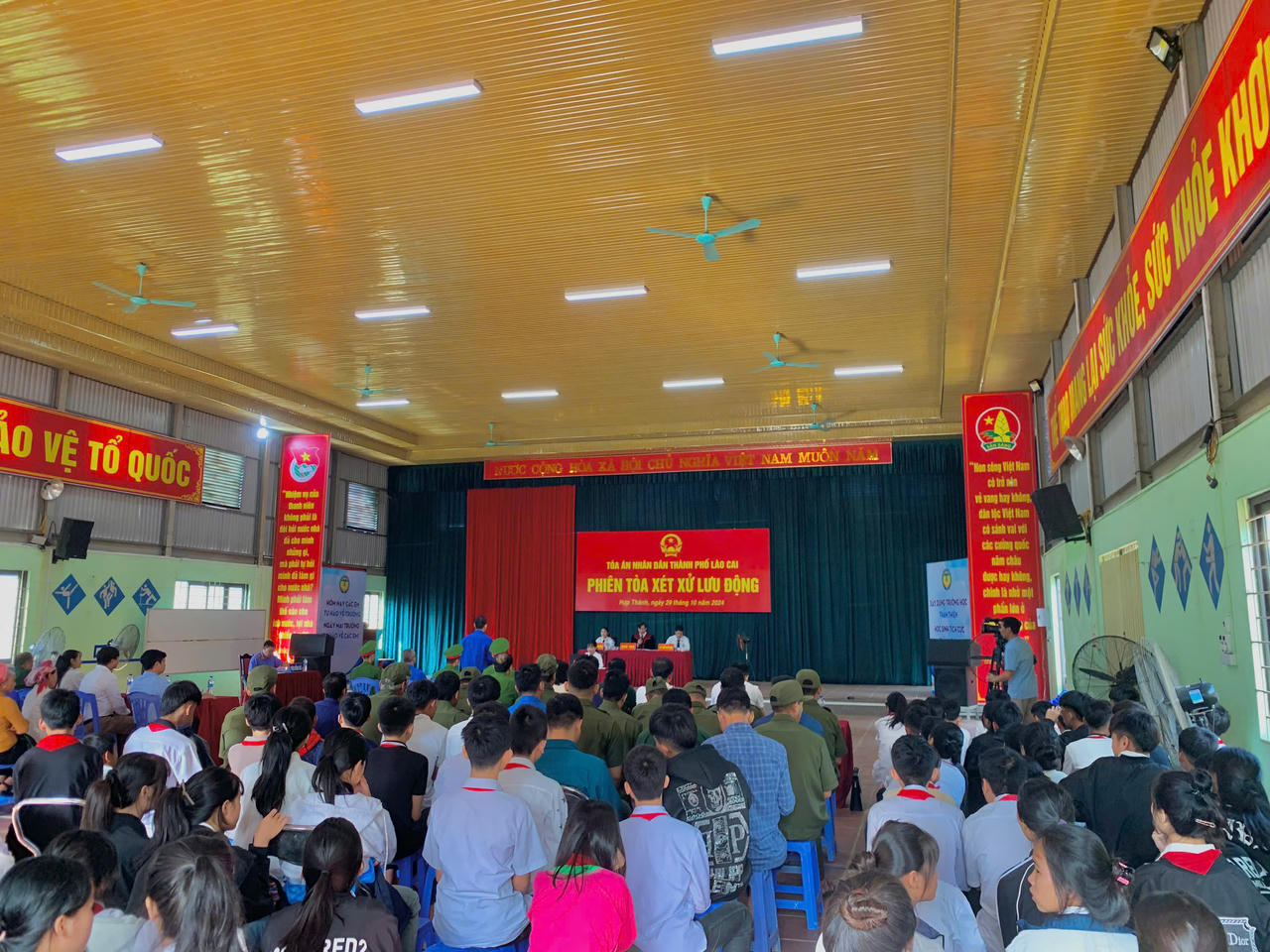 Lào Cai: Xét xử lưu động các vụ án hình sự góp phần tuyên truyền, phổ biến pháp luật