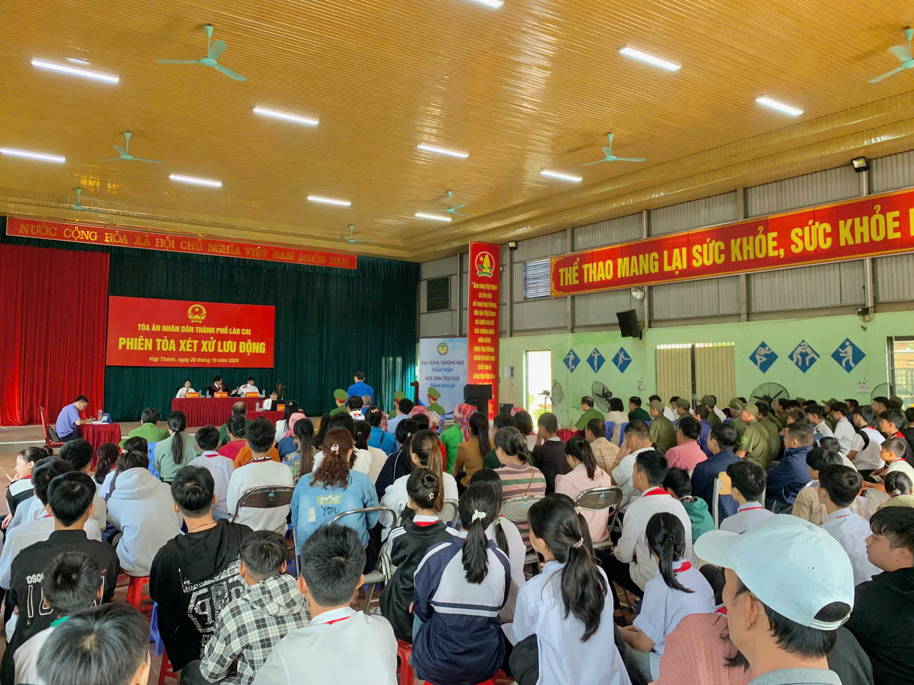 Lào Cai: Xét xử lưu động các vụ án hình sự góp phần tuyên truyền, phổ biến pháp luật