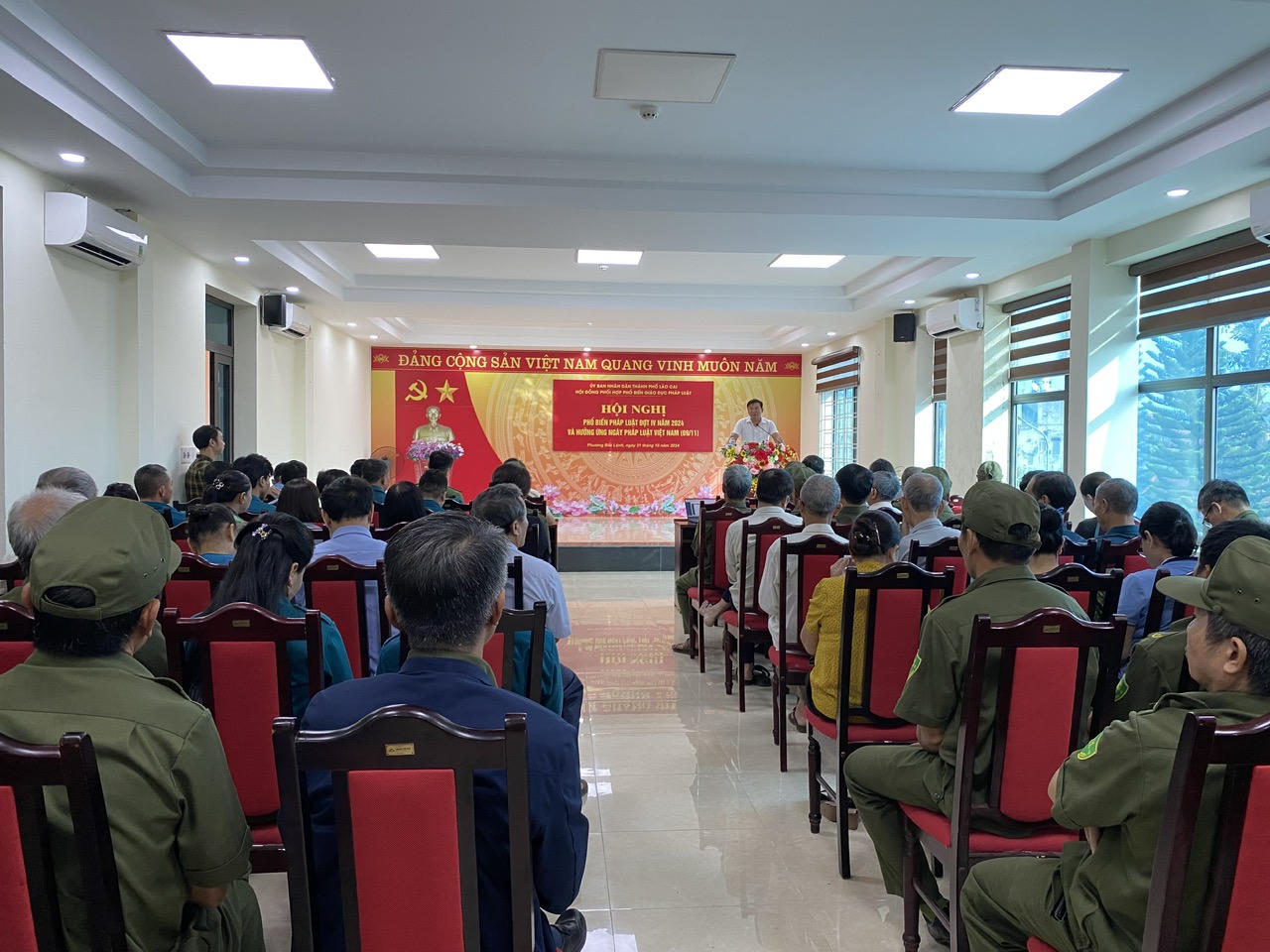 Thành phố Lào Cai tổ chức hội nghị tuyên truyền giáo dục pháp luật đợt IV năm 2024