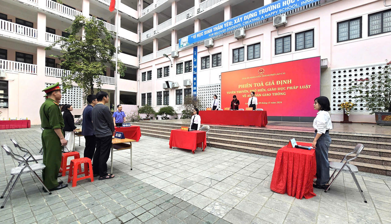 Phát huy hiệu quả tuyên truyền pháp luật cho học sinh thông qua phiên tòa giả định