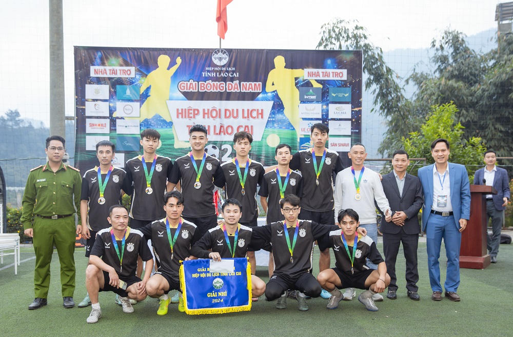 Giải bóng đá nam Hiệp hội Du lịch tỉnh Lào Cai năm 2024 thành công tốt đẹp