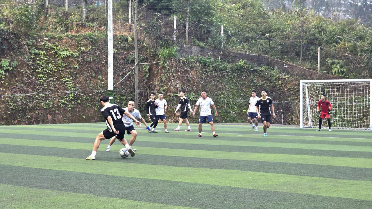 Giải bóng đá nam Hiệp hội Du lịch tỉnh Lào Cai năm 2024 thành công tốt đẹp