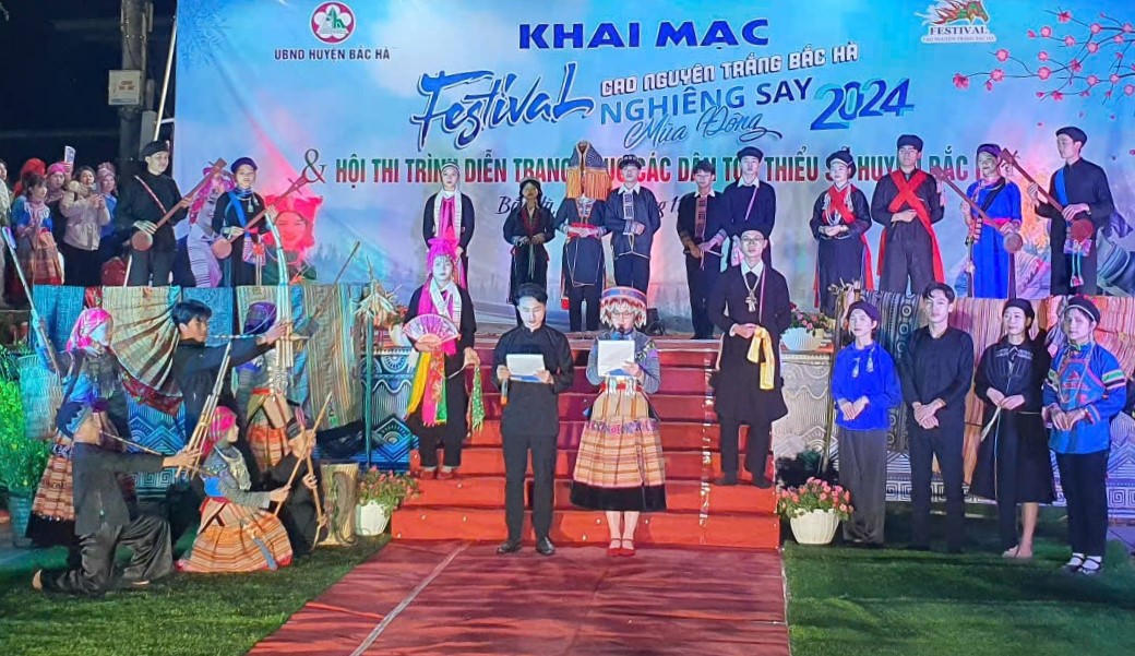 Khai mạc Festival Cao nguyên trắng Bắc Hà năm 2024 