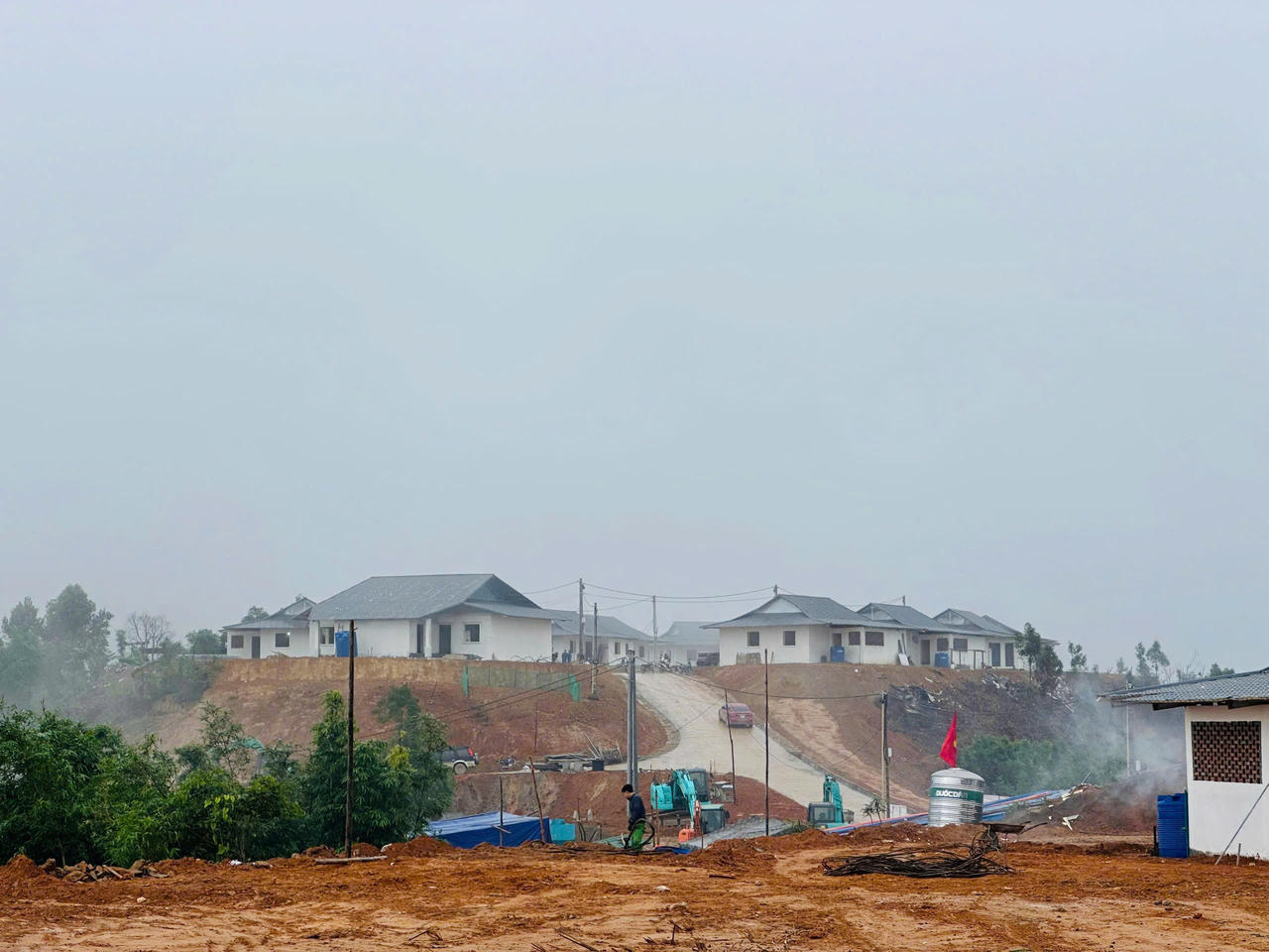 Diện mạo Khu tái định cư cho người dân vùng lũ Lào Cai trước ngày khánh thành