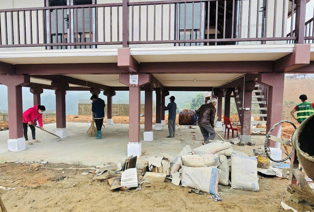 Diện mạo Khu tái định cư cho người dân vùng lũ Lào Cai trước ngày khánh thành