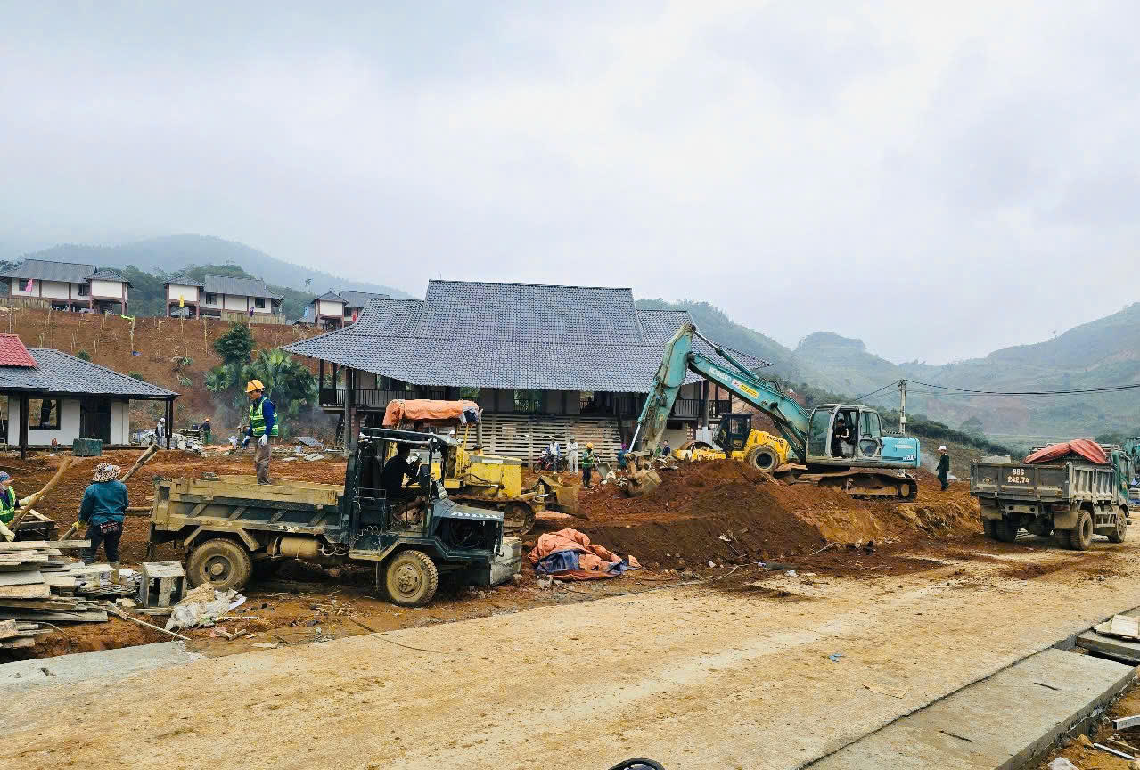Diện mạo Khu tái định cư cho người dân vùng lũ Lào Cai trước ngày khánh thành