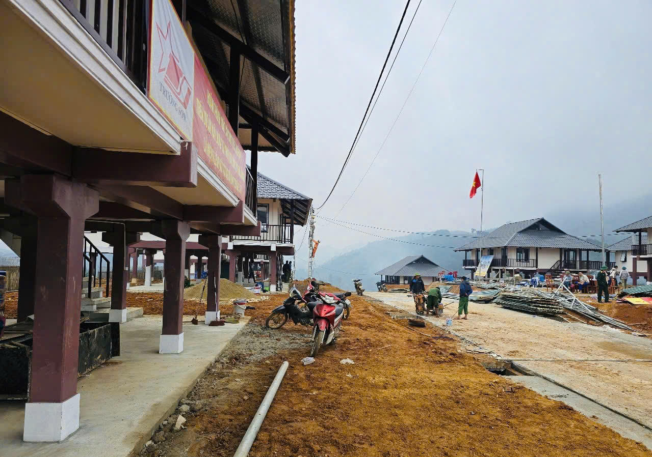 Diện mạo Khu tái định cư cho người dân vùng lũ Lào Cai trước ngày khánh thành