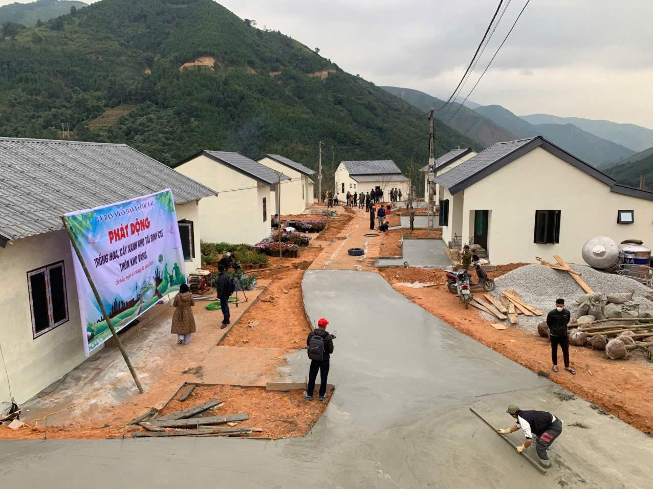 Diện mạo Khu tái định cư cho người dân vùng lũ Lào Cai trước ngày khánh thành