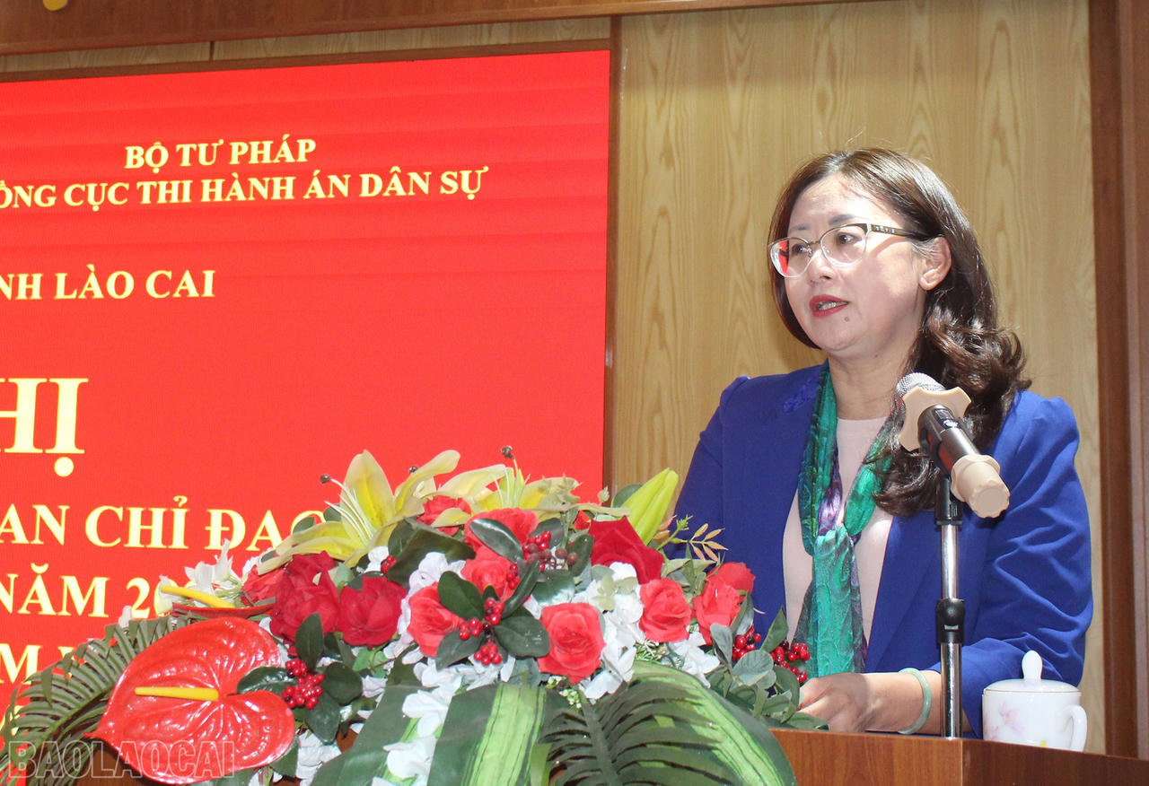 Cục Thi hành án dân sự tỉnh Lào Cai hoàn thành xuất sắc nhiệm vụ năm 2024