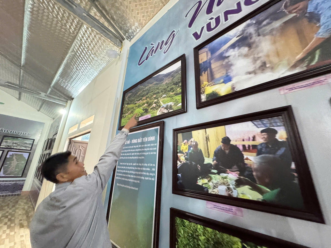 Xây dựng khu tưởng niệm ở Làng Nủ