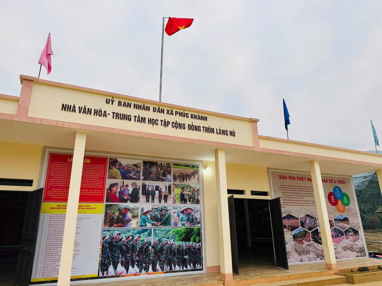 Xây dựng khu tưởng niệm ở Làng Nủ