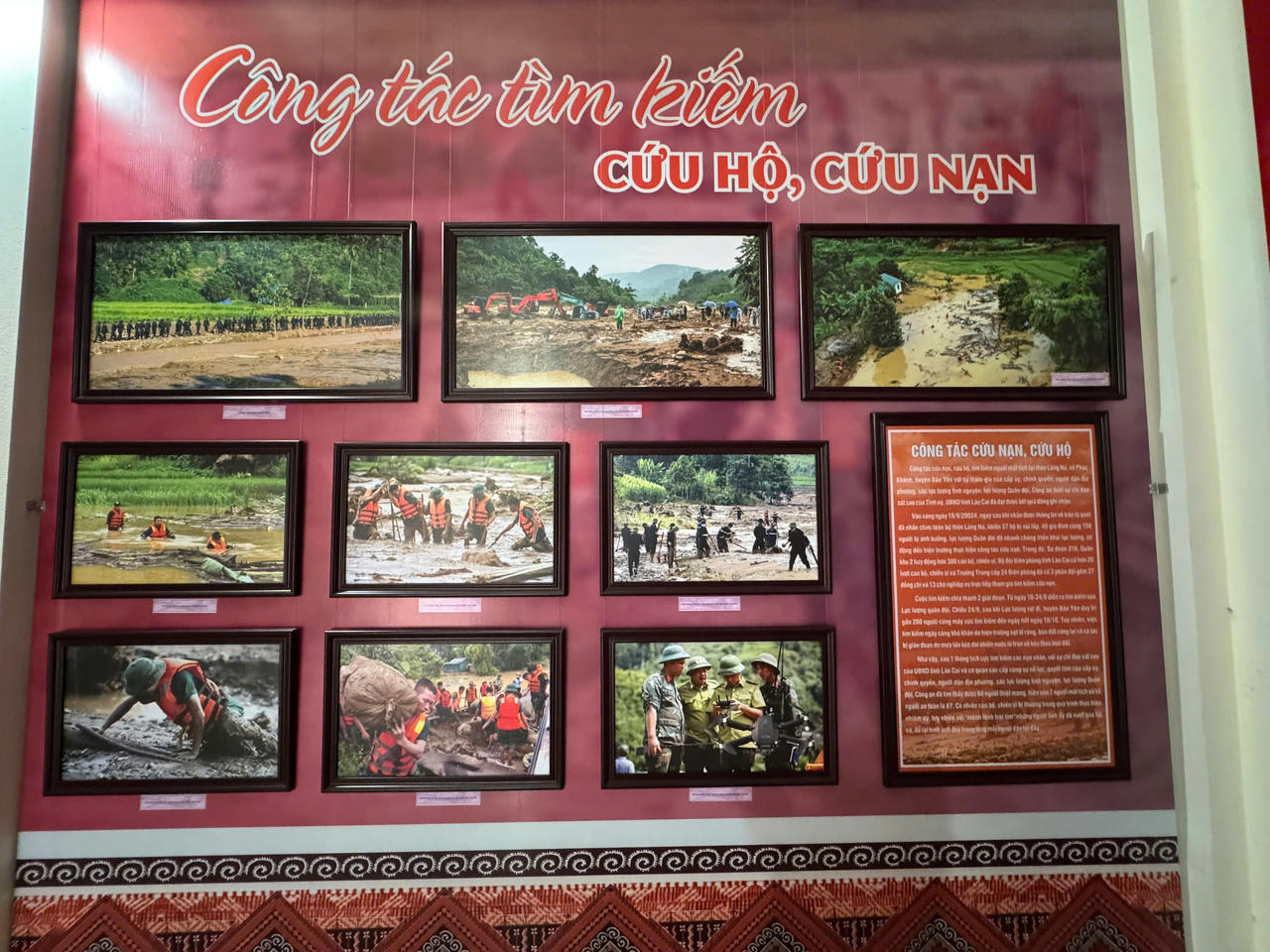 Xây dựng khu tưởng niệm ở Làng Nủ