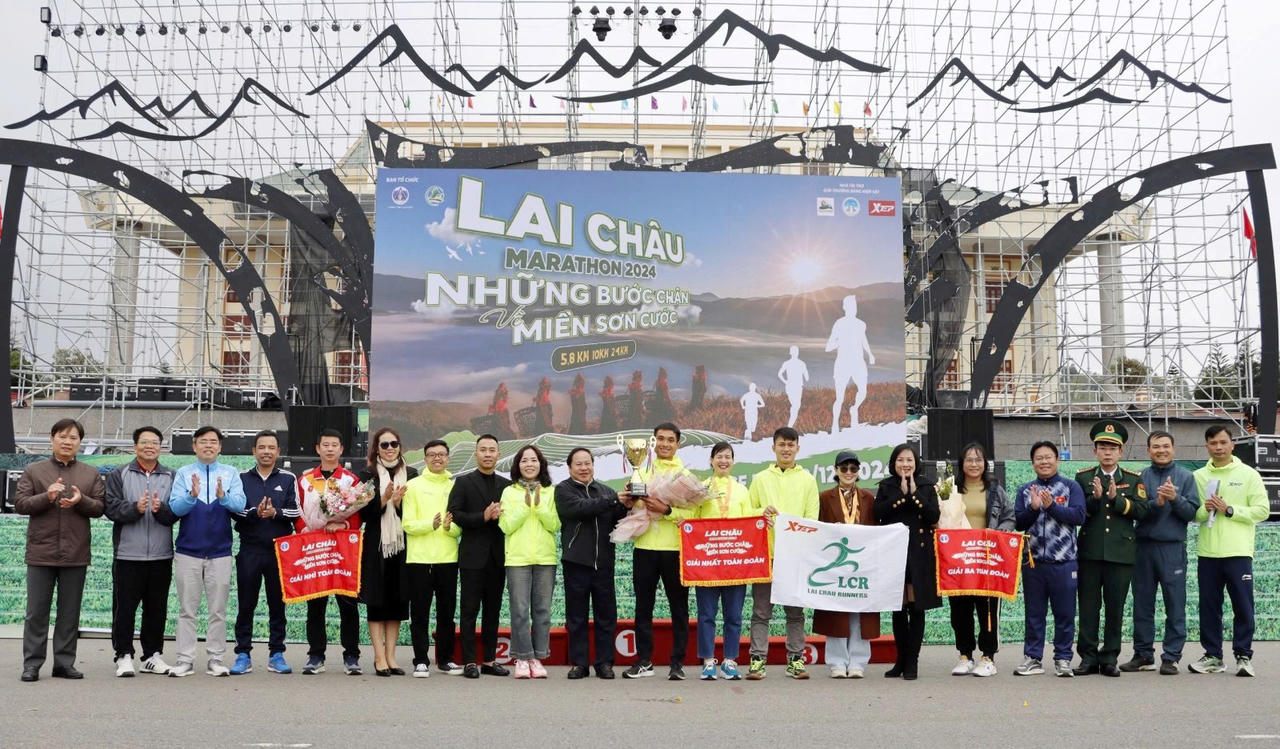 Hơn 1.000 người tham gia Giải Marathon Lai Châu năm 2024