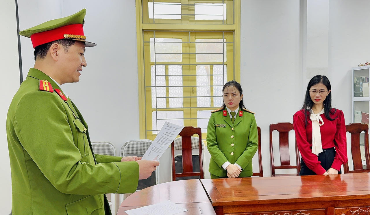 Bắt tạm giam Giám đốc Công ty cổ phần xuất nhập khẩu xây dựng và dịch vụ du lịch Thái Sơn 