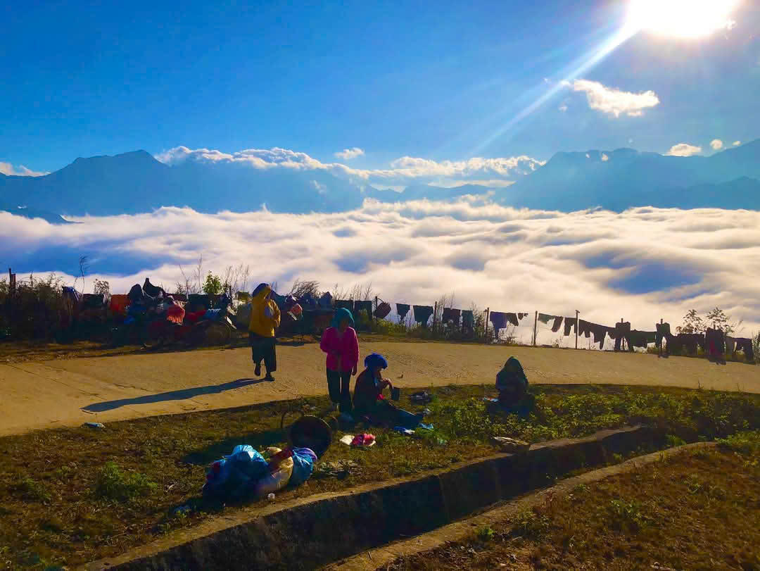 Biển mây huyền ảo trên vùng cao Y Tý, Bát Xát, Lào Cai