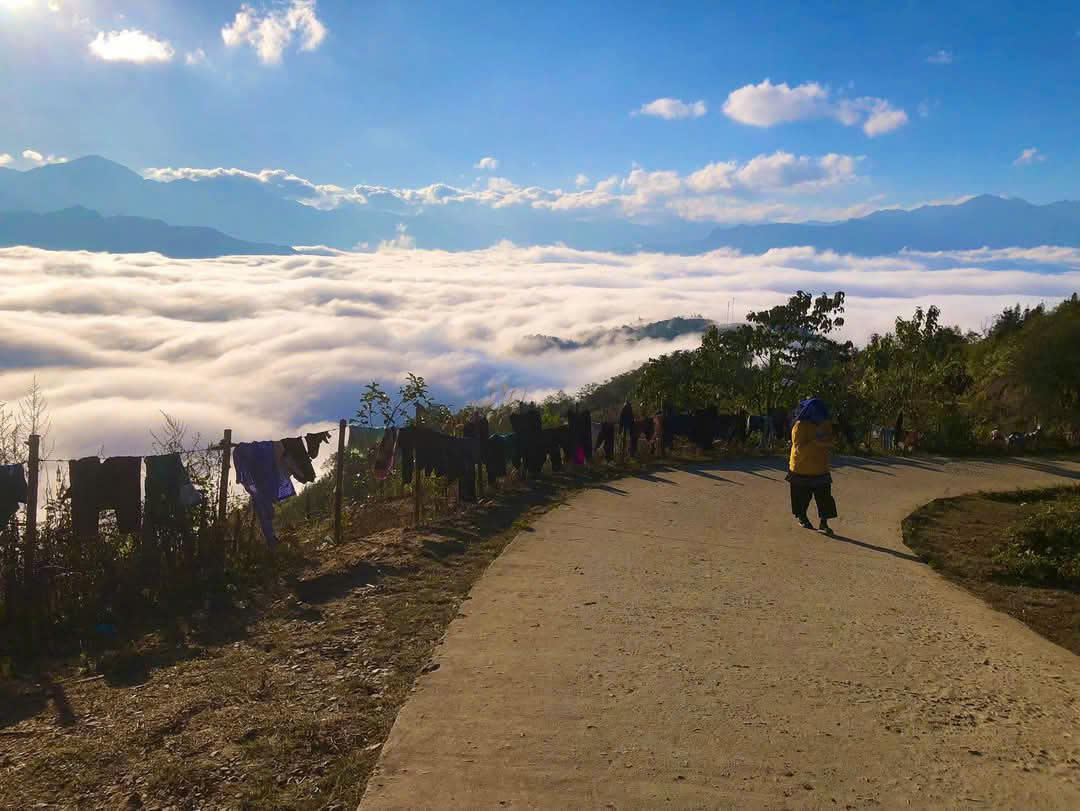 Biển mây huyền ảo trên vùng cao Y Tý, Bát Xát, Lào Cai