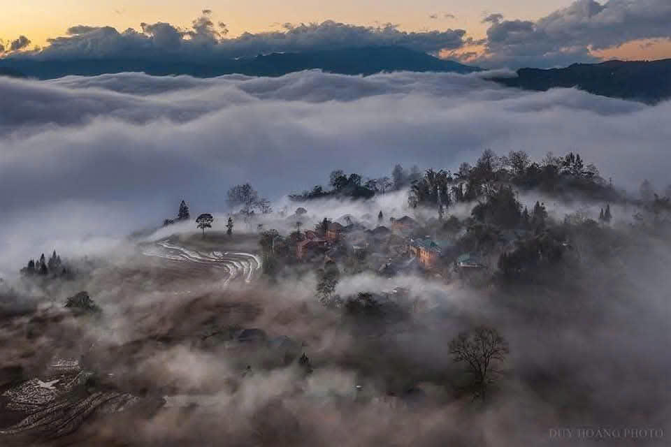 Biển mây huyền ảo trên vùng cao Y Tý, Bát Xát, Lào Cai