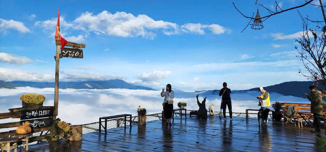 Biển mây huyền ảo trên vùng cao Y Tý, Bát Xát, Lào Cai