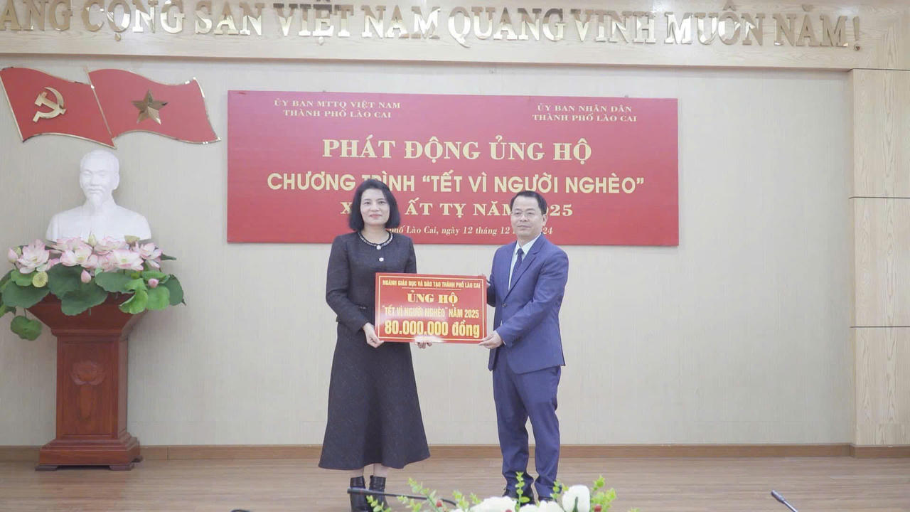 Lào Cai: Chung tay để người nghèo có cái Tết ấm no